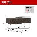4. PUFF GRANDE 1281 CBANDEJA BLANCO ONIX CROMADO.webp