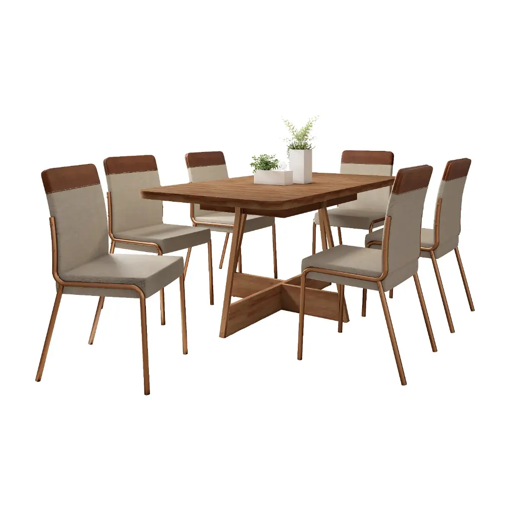 4. 1592 MESA RECTANGULAR TAPA NOGAL BASE FREIJO ROSE COBRE-convertido-a-grande.webp