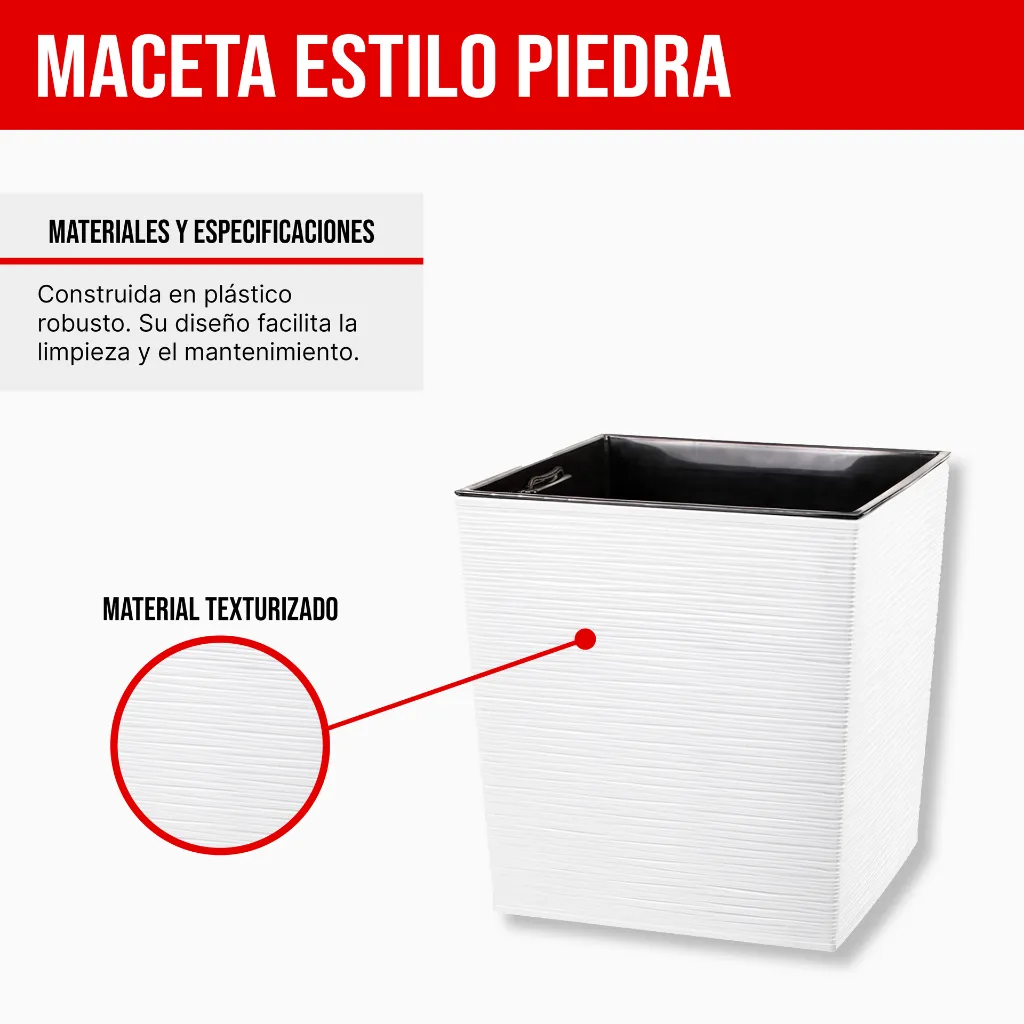 2. MCX078000 MACETA CUADRADA ESTILO PIEDRA 40X40X40 - BLANCO.webp