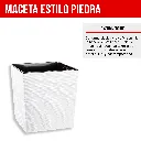 3. MCX078000 MACETA CUADRADA ESTILO PIEDRA 40X40X40 - BLANCO.webp