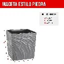 4. MCX078000 MACETA CUADRADA ESTILO PIEDRA 40X40X40 - PLOMO.webp