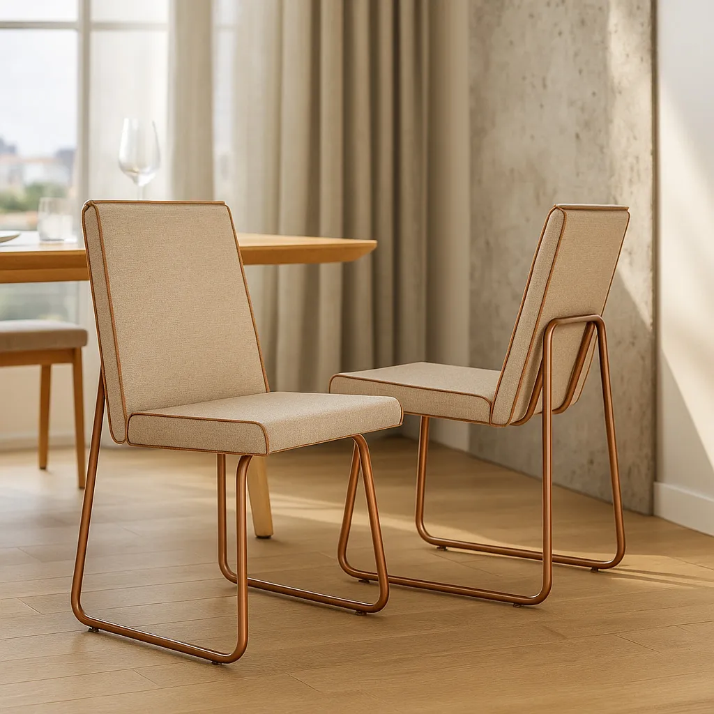 Silla Lira Arena Caramelo Rose