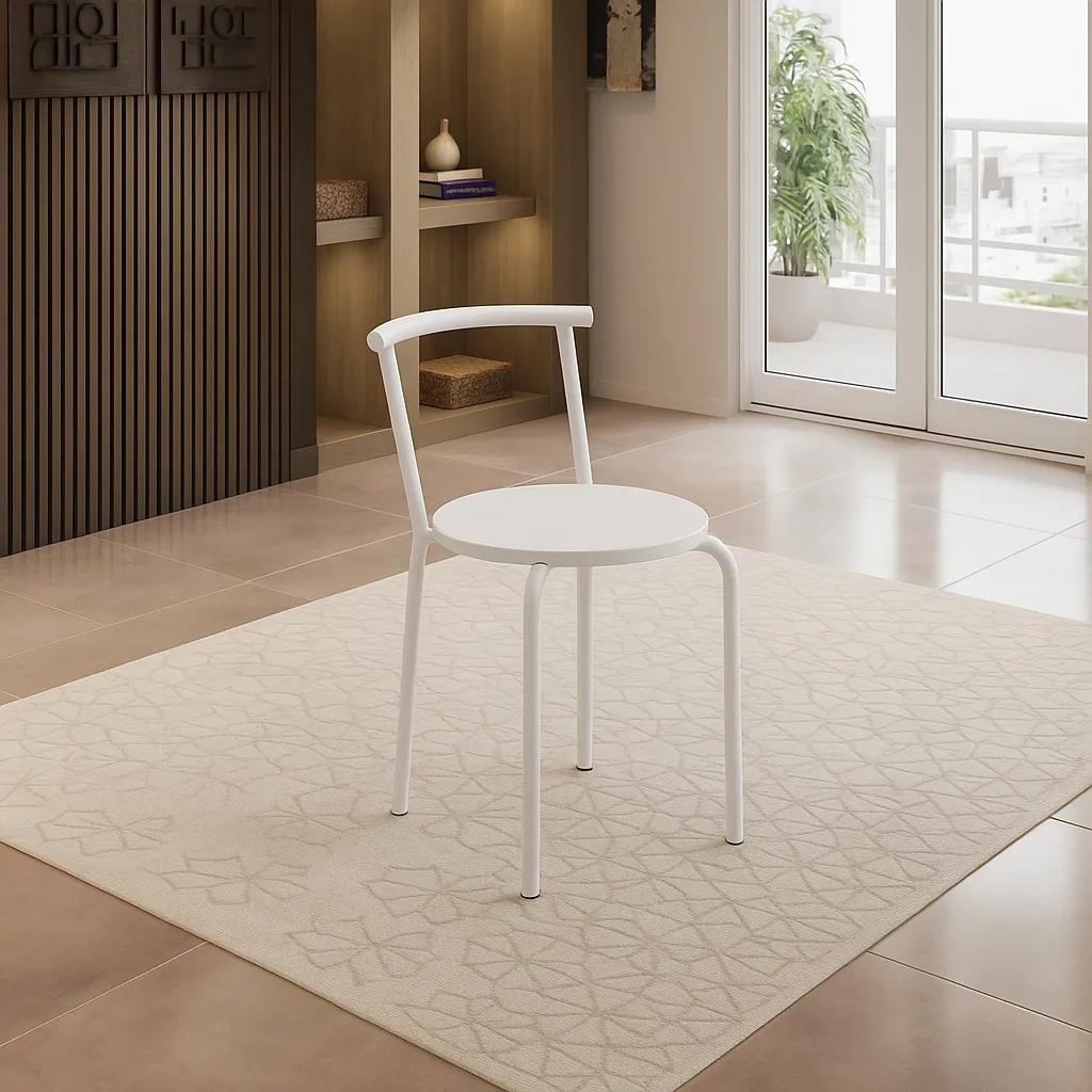 Banqueta Baja Zena Blanco