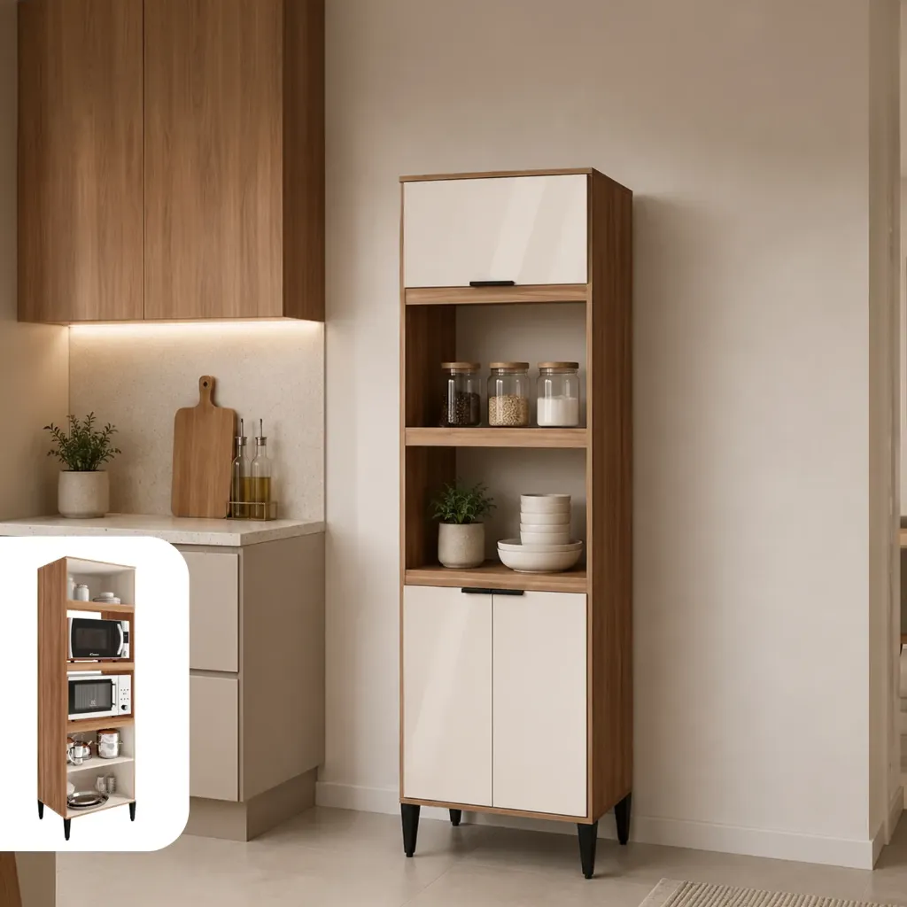 Mueble de Cocina Alpha 2N Freijo Off White