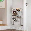 Zapatero Raso de pared Cromado