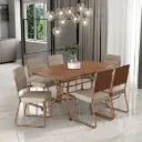 1736 SILLA ARENA CARAMELO/ROSE