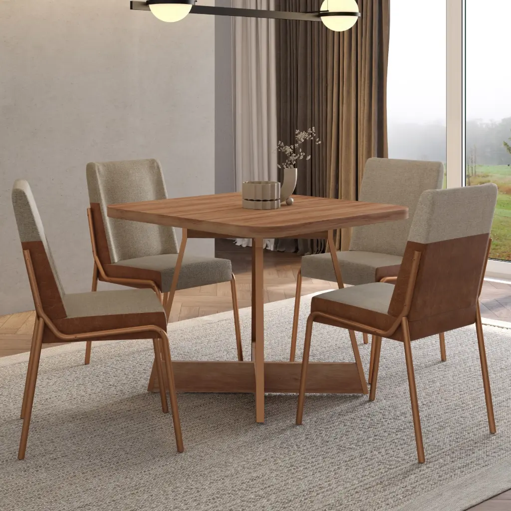 Silla Hug Arena Caramelo Rose