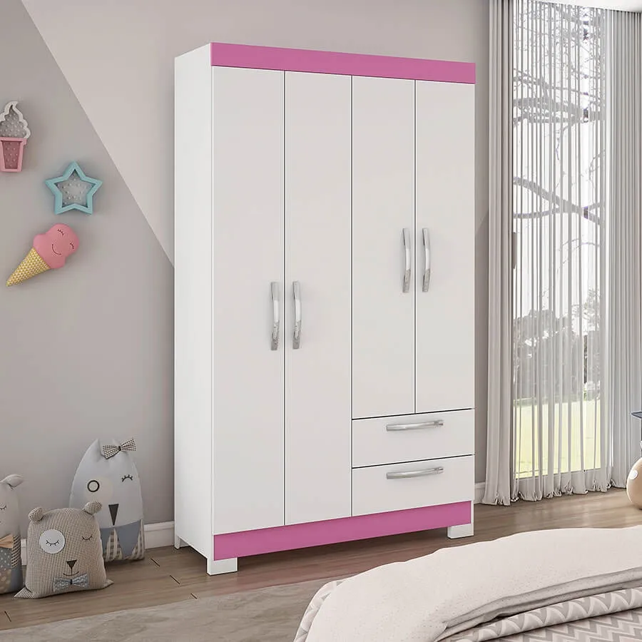 [NT5005 ROPERO - 129 BLANCO NEW ROSA] NT5005 ROPERO - 129 BLANCO NEW ROSA