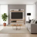 Panel para TV Lera Off White - Freijo Trend