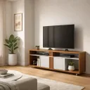 Rack para TV Vira Freijo Trend - Off White