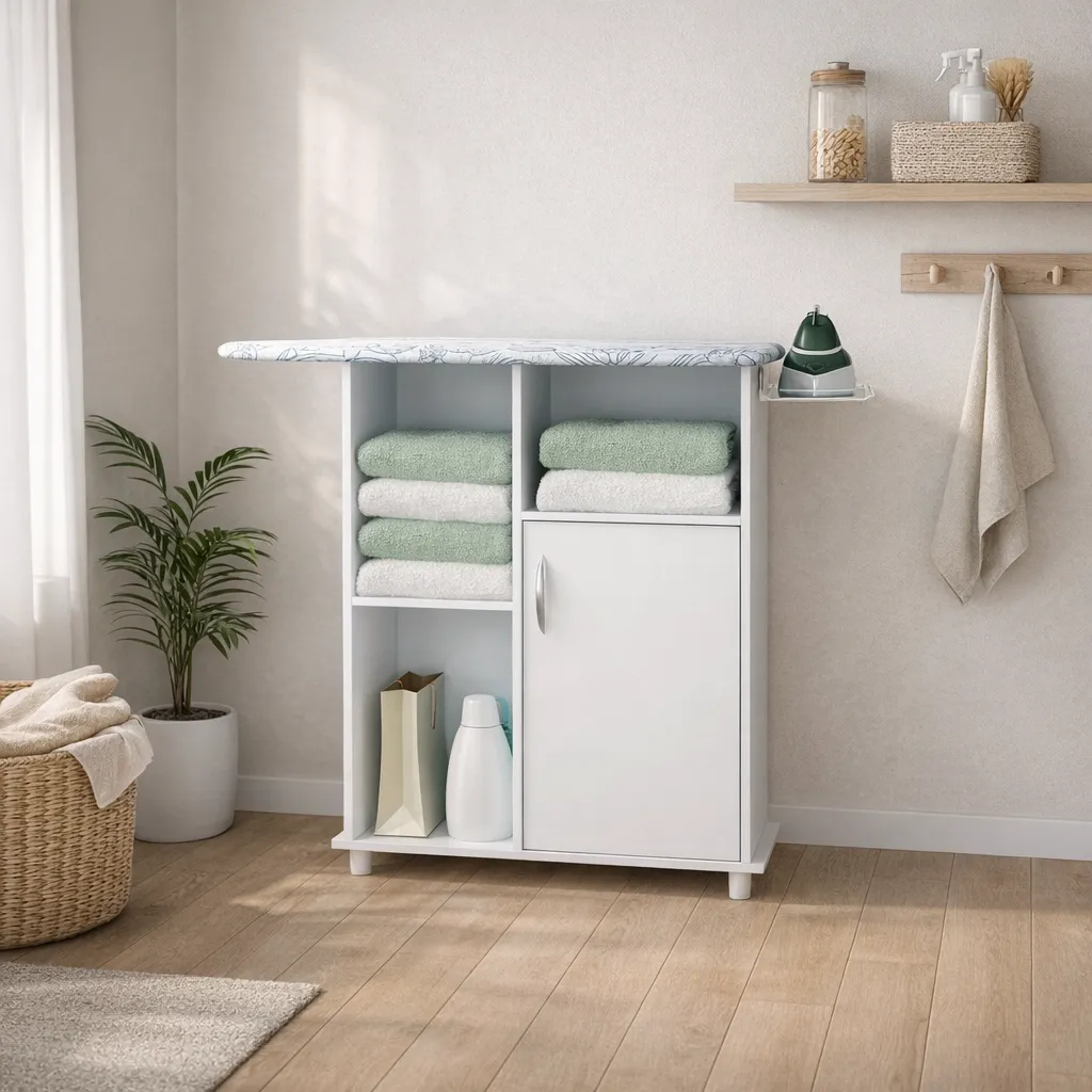 [55002 MESA DE  PLANCHAR TABUA FLORENCE - 127 BLANCO NEW] Mesa de planchar Florence Blanco