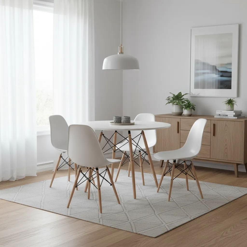 [6185 MESA EAMES REDONDA EAMES ∅110 BLANCO] 6185 MESA EAMES REDONDA EAMES ∅110 BLANCO