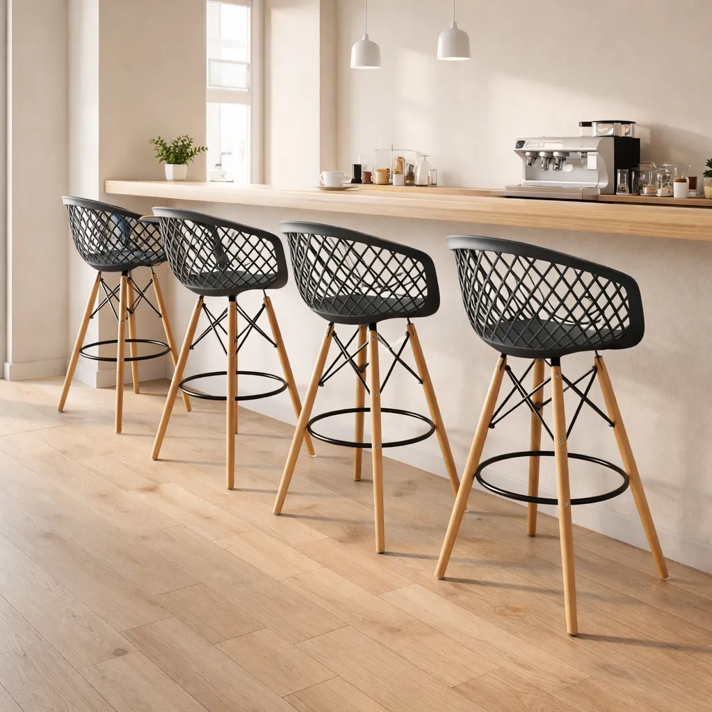 Taburete Web Negro